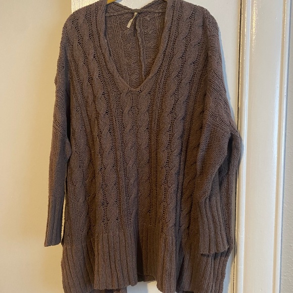 Free People Easy V-Neck Sweater - Picture 2 of 5